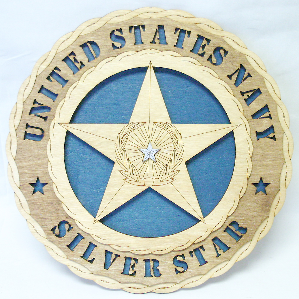 Navy Silver Star Wall Tribute